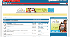 Desktop Screenshot of motorsportforum.com